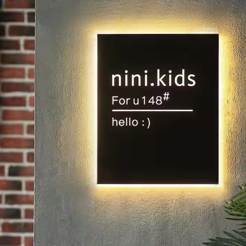3D Sign Light Style