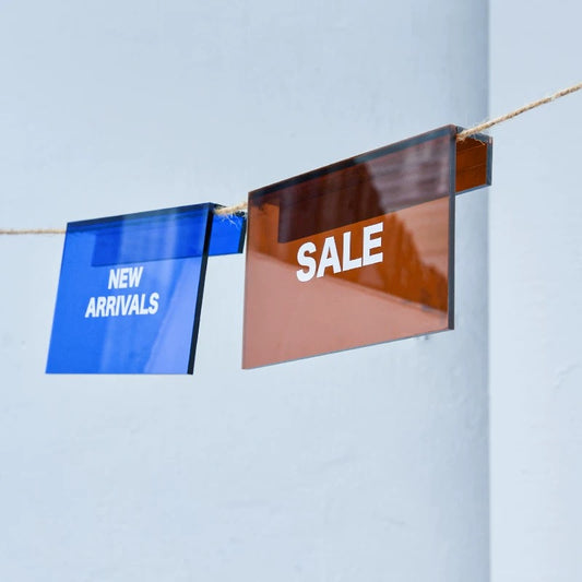 Panneau lumineux acrylique coloré personnalisé