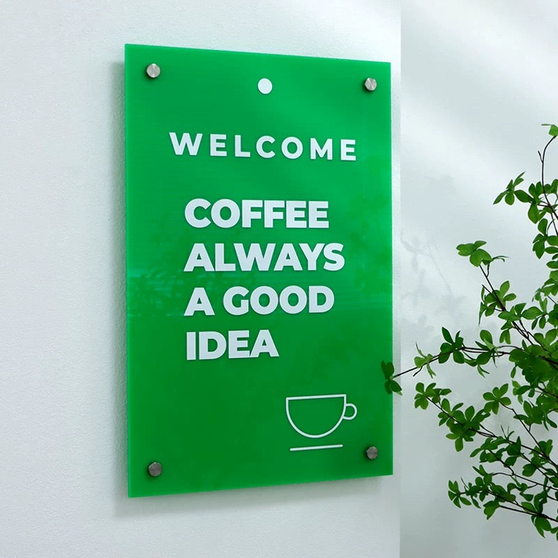 Custom Colorful Acrylic Sign Light
