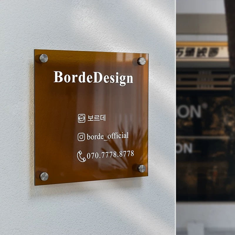 Custom Colorful Acrylic Sign Light