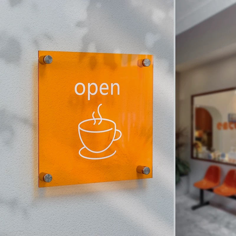Custom Colorful Acrylic Sign Light