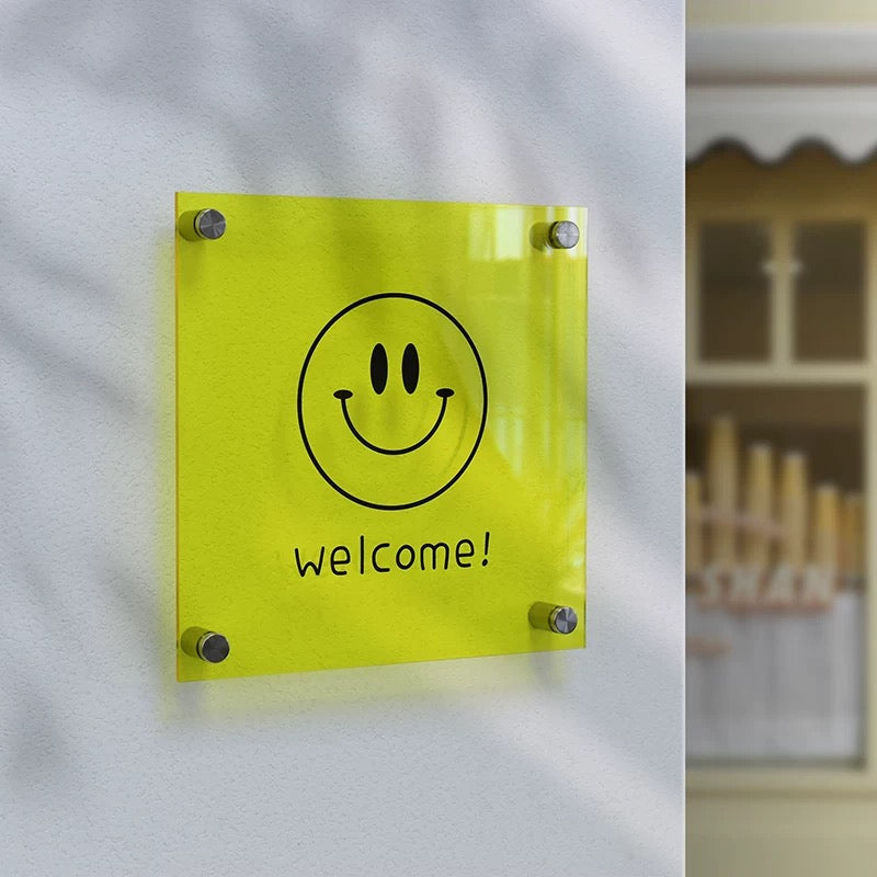 Custom Colorful Acrylic Sign Light