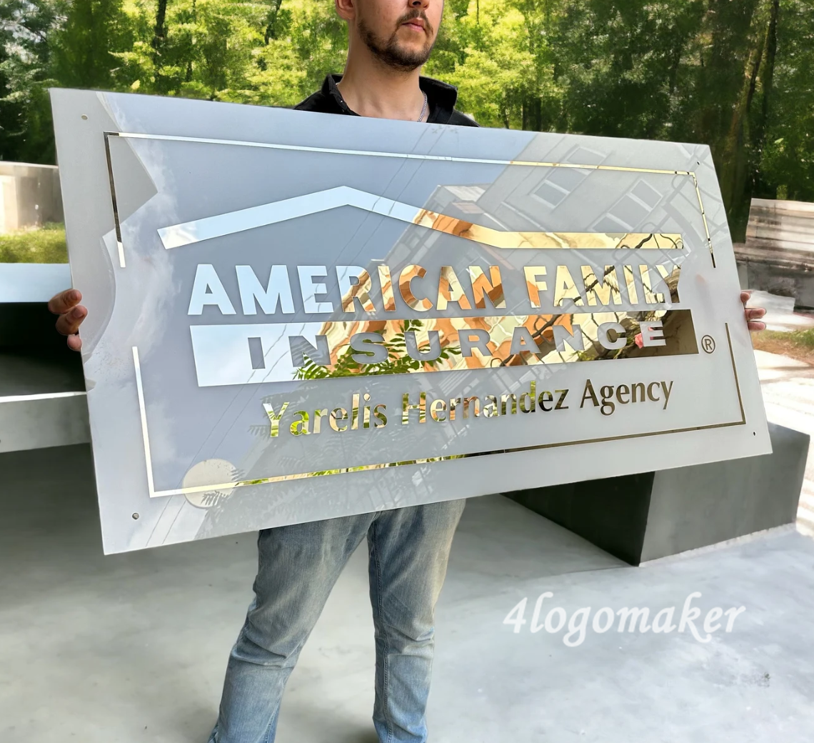 Custom Backlit Acrylic Sign,Backlit Logo Sign,Custom Wall Logo, Business Backlit Sign,Custom Logo Sign,Custom Salon Studio Sign