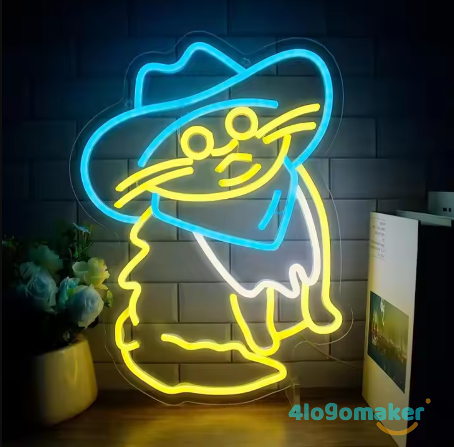 Benutzerdefiniertes Tier-Neonschild | Katze, Hund, Löwe, Bär, Ente, Tiger, Fisch-Neons