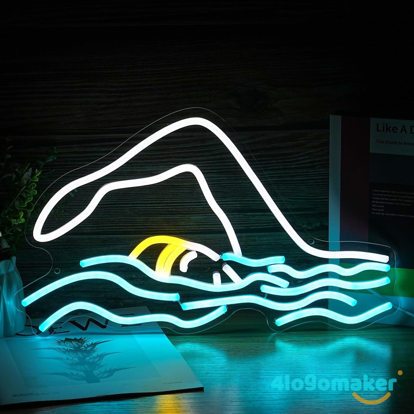 Benutzerdefinierte Gym Sport Fitness Boxen Neon