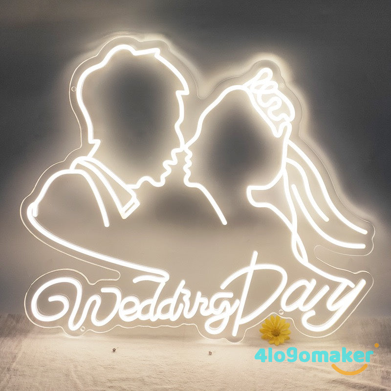 Custom Neon Wedding Sign For Party & Events