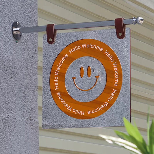 Panneau lumineux acrylique coloré personnalisé