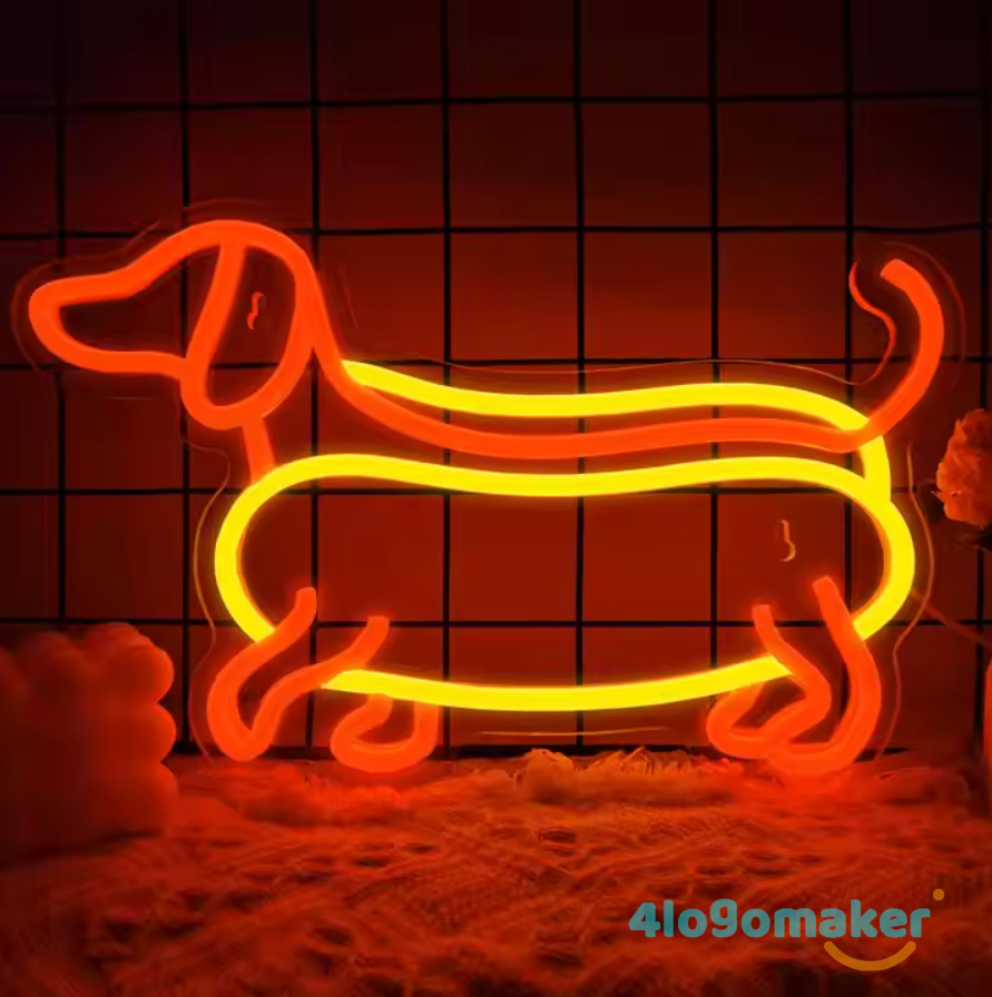 Benutzerdefiniertes Tier-Neonschild | Katze, Hund, Löwe, Bär, Ente, Tiger, Fisch-Neons