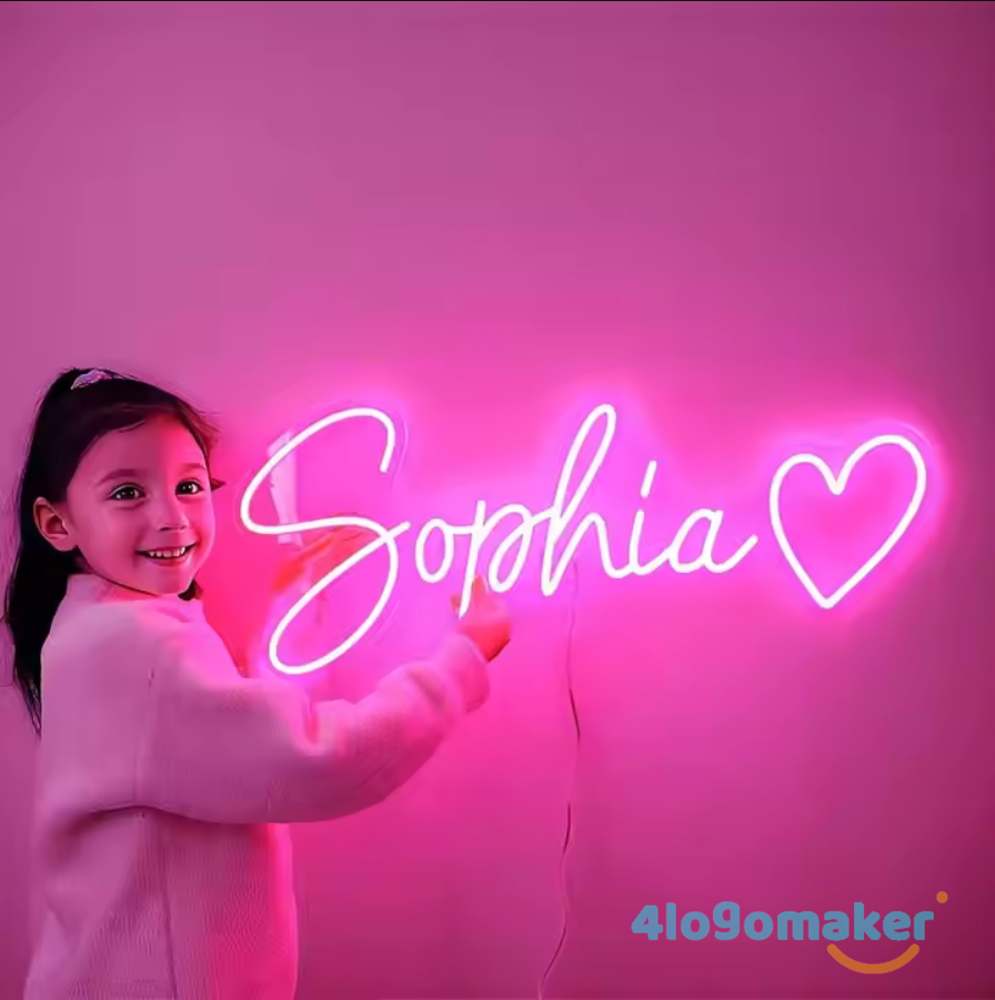 Custom Girl Lady Women Female Kids LED Neon Sign For Bedroom,Home Decor