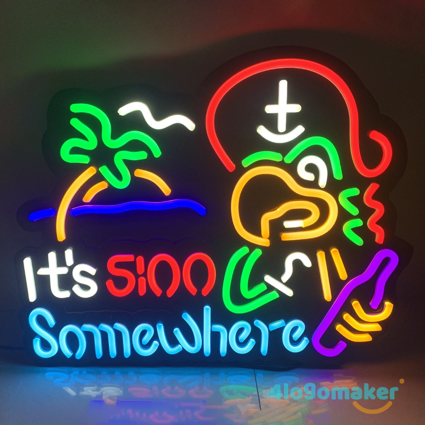 Benutzerdefinierte Musiknote Bar KTV Neonschild