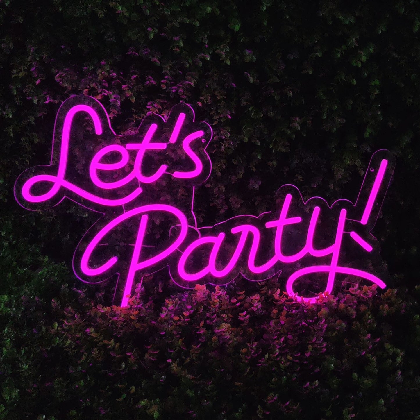 Enseigne lumineuse LED au néon d'anniversaire personnalisée