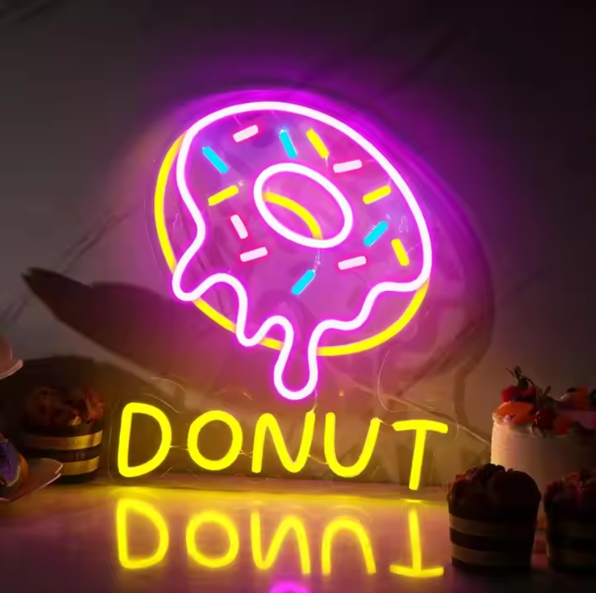 Eiscreme-LED-Neonzeichenlicht für Dessertladen
