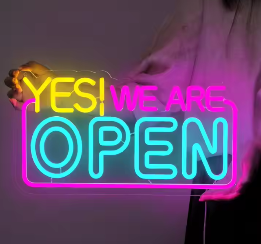 Custom Open Neon Sign