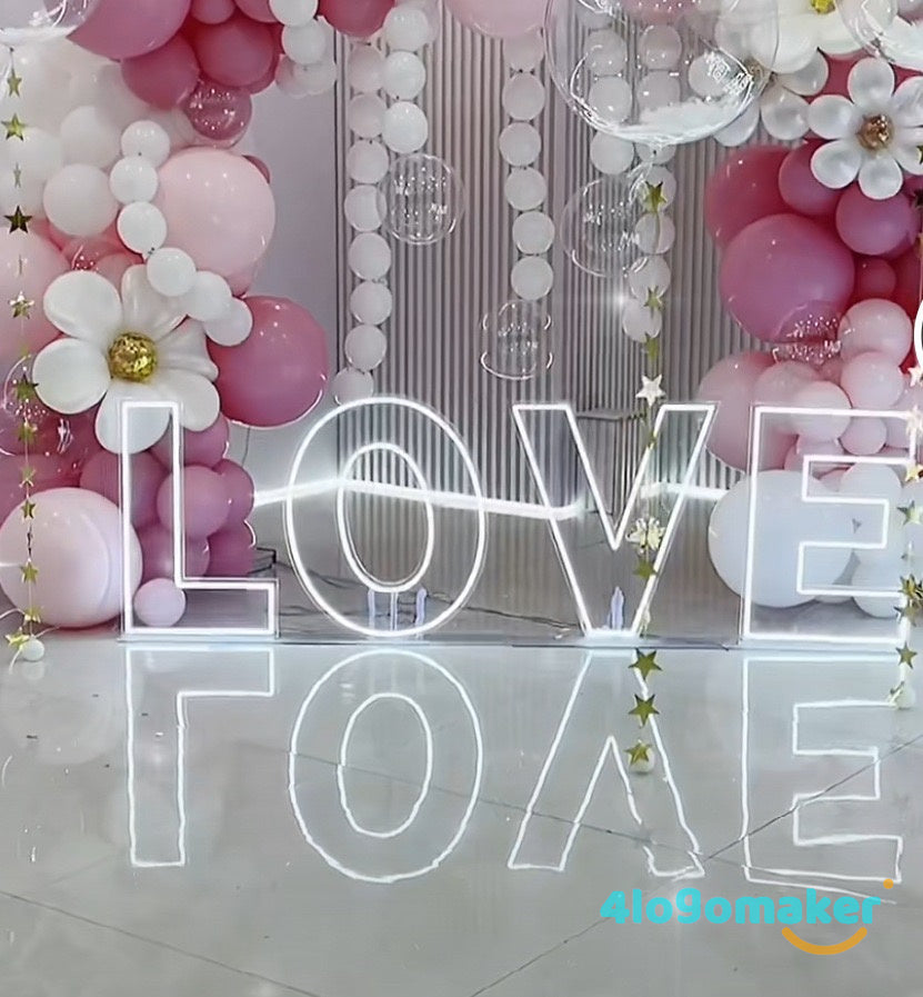 Custom Neon Wedding Sign For Party & Events
