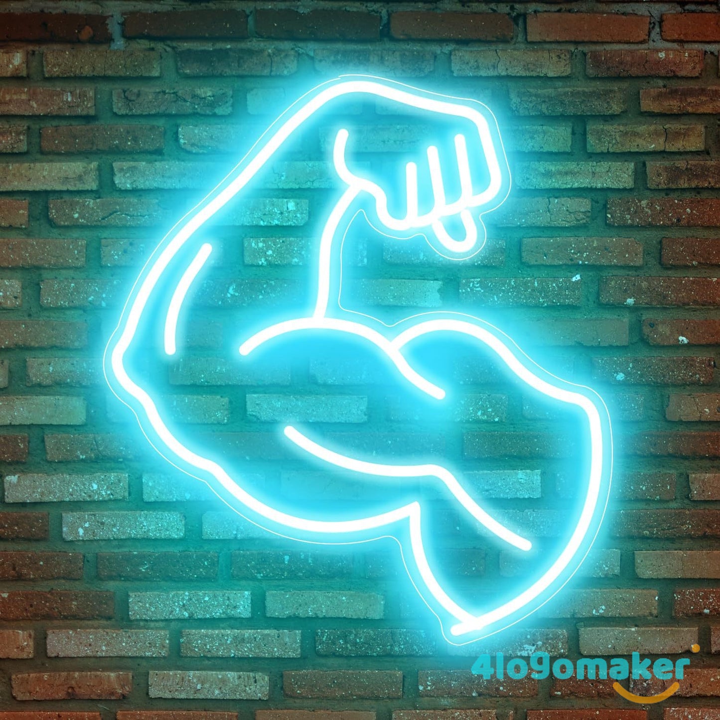 Benutzerdefinierte Gym Sport Fitness Boxen Neon