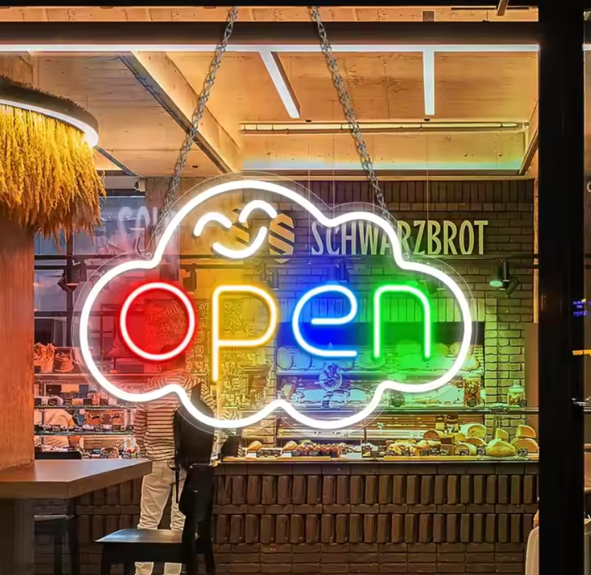 Custom Open Neon Sign