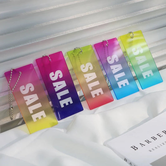 Panneau lumineux acrylique coloré personnalisé