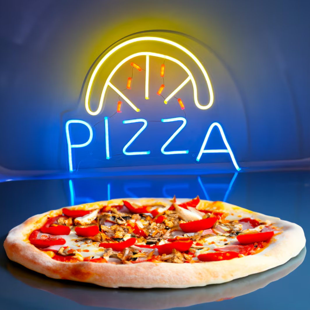 Pizza Food LED Neon Sign Burger Neon Light