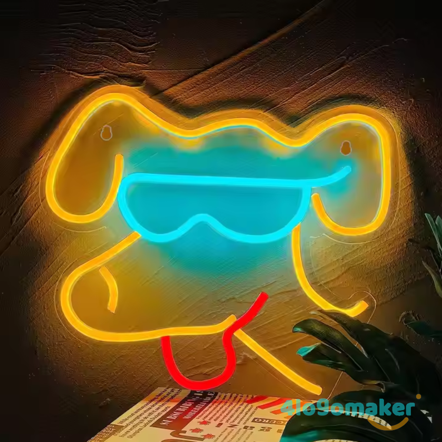 Benutzerdefiniertes Tier-Neonschild | Katze, Hund, Löwe, Bär, Ente, Tiger, Fisch-Neons