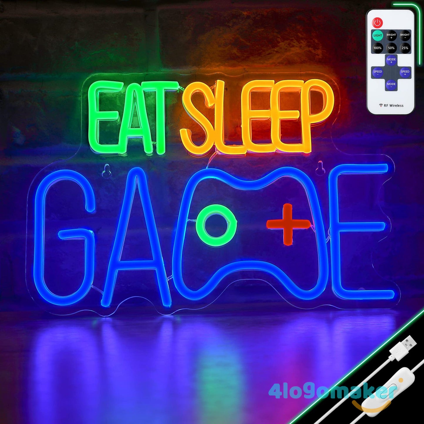 Gamers Neon Signs | Gaming Room Neon Lights