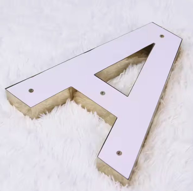 Backlit Business Sign, 3D Metal Sign, LED Logo Sign, Company Sign, Custom Cafe Sign, Illuminated Signboard, Light up Letters, LED Salon Sign