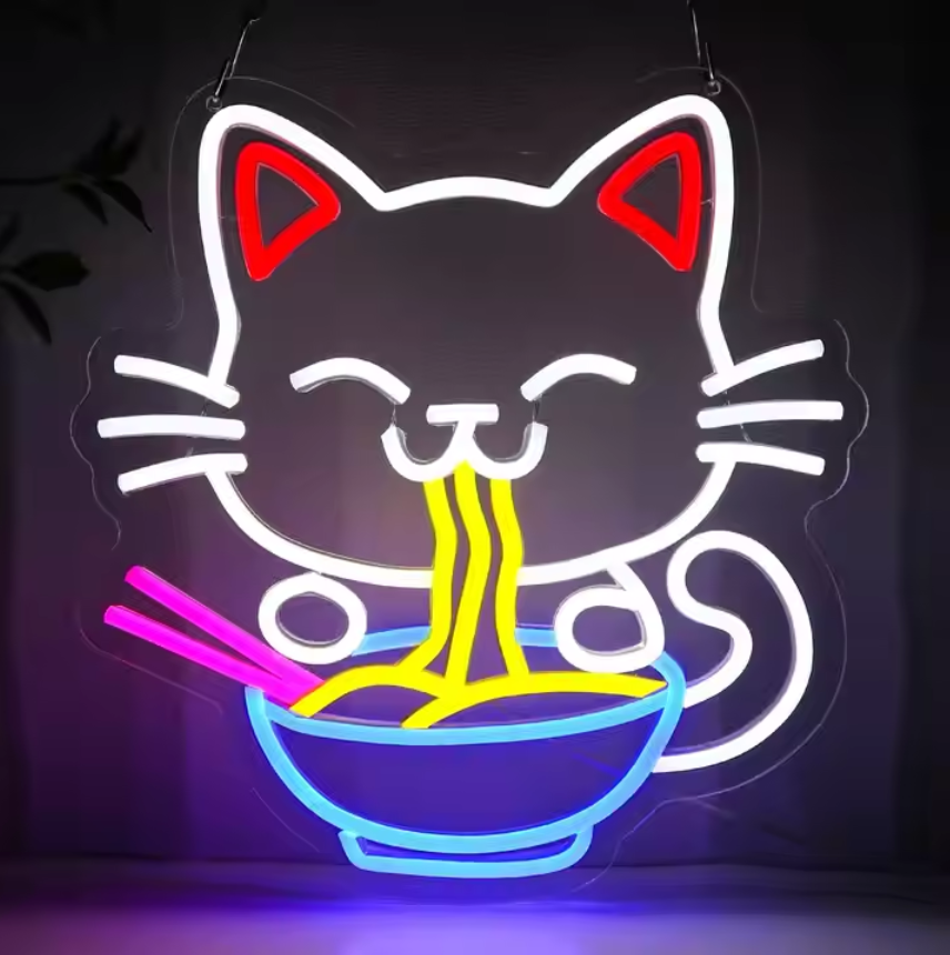 Benutzerdefinierte Nudeln Neon Zeichen Essen LED Zeichen Licht