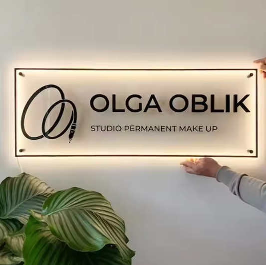 Illuminate Your Brand with a Custom Backlit Acrylic Sign