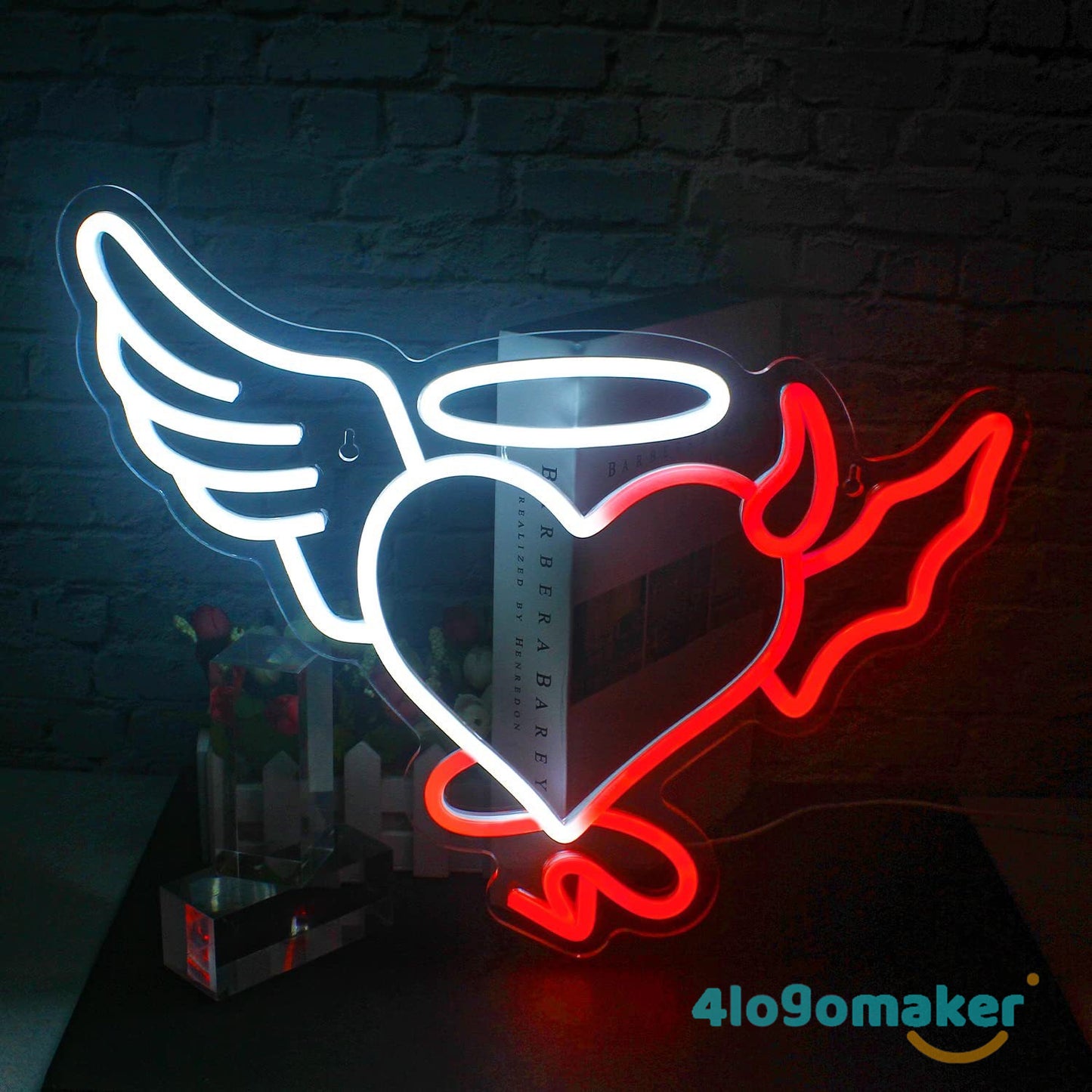 Custom Heart LED Neon Sign Light