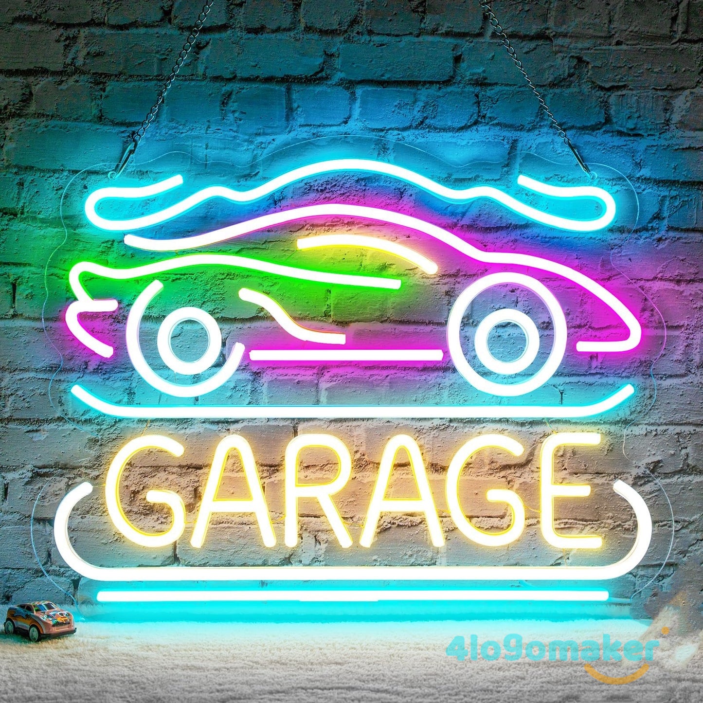 Custom Garage Man Cave Neon Sign