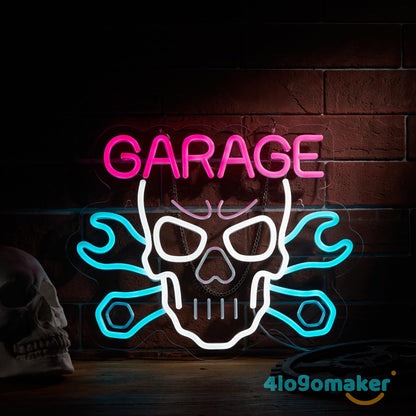 Custom Garage Man Cave Neon Sign