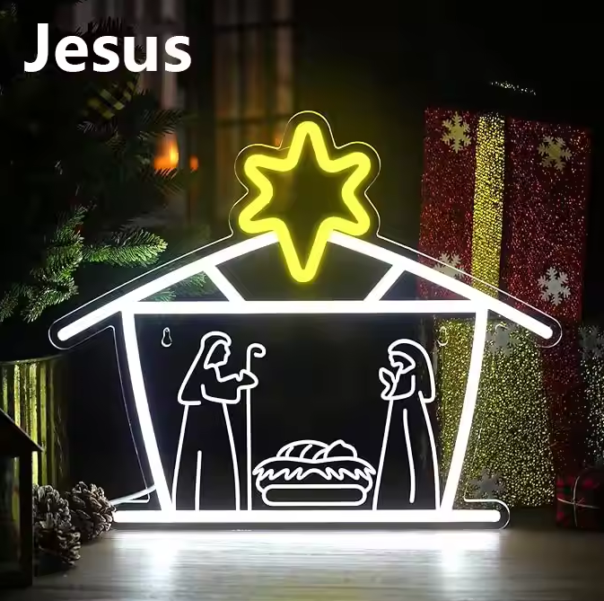 Custom Christmas Neon Sign Light