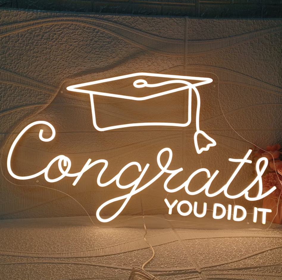Custom Garaduation LED Neon Sign Party Gift