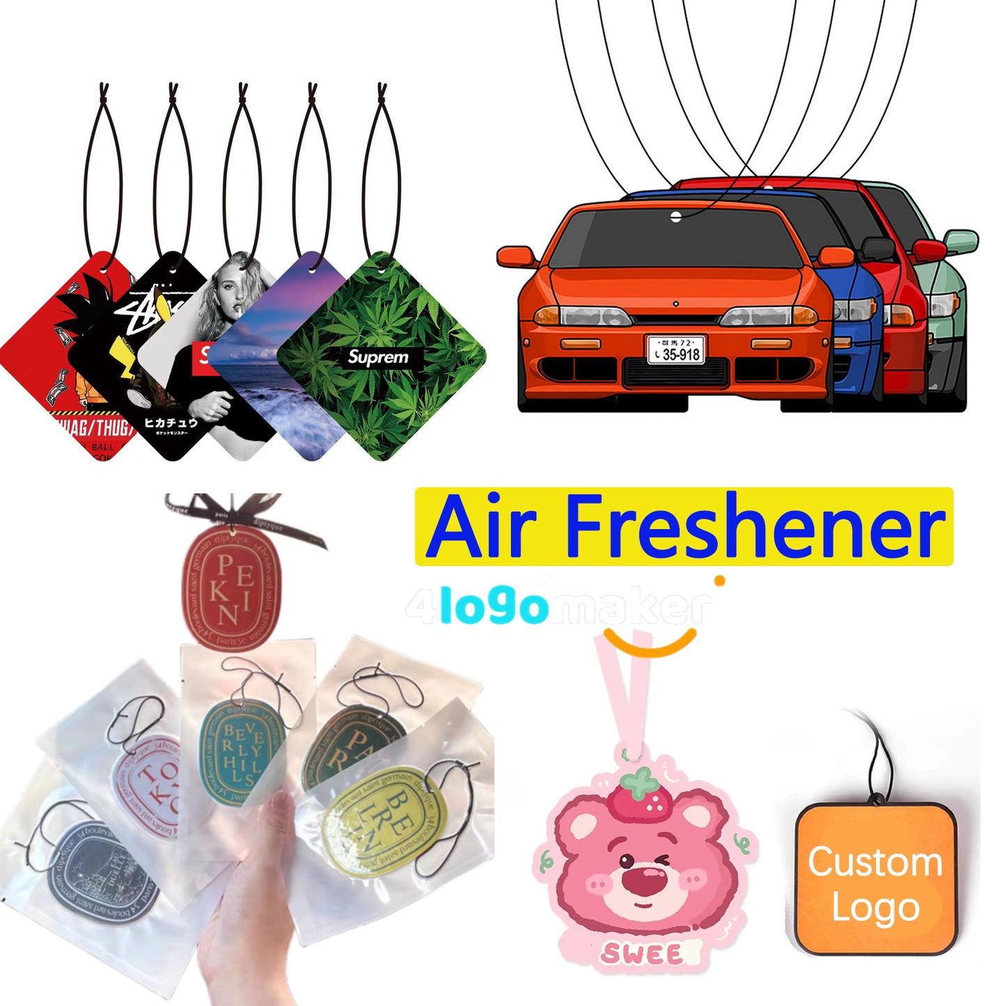 Custom Car Air Fresheners For Room