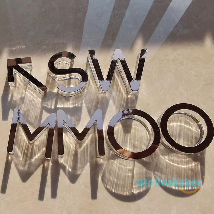 Custom 3D Metal Signage, Salon Logo Sign, Backlit Business Signs, Illuminated Letter Sign, Outdoor Light Sign, Lasercut Signboard, LED Signs