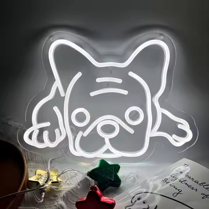 Custom Animal Pet Neon Sign | Cat,Dog,Lion,Bear,Duck,Tiger,Fish Neons