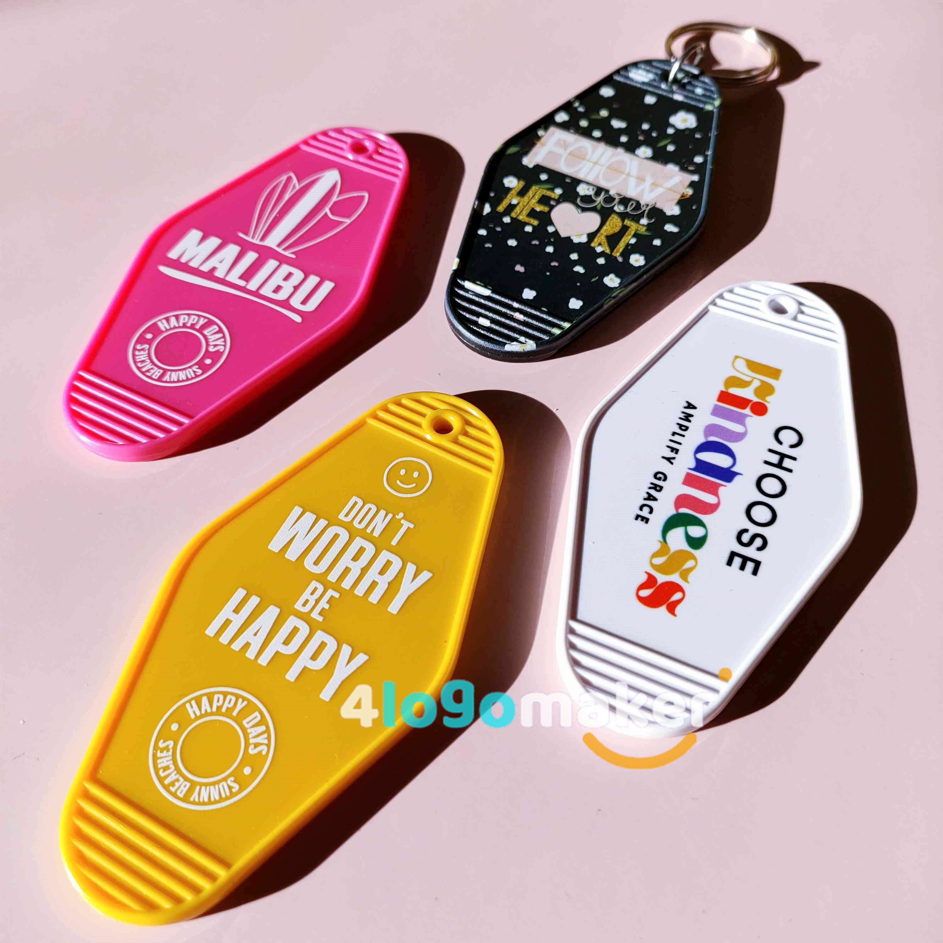 Custom hotel keychain deals