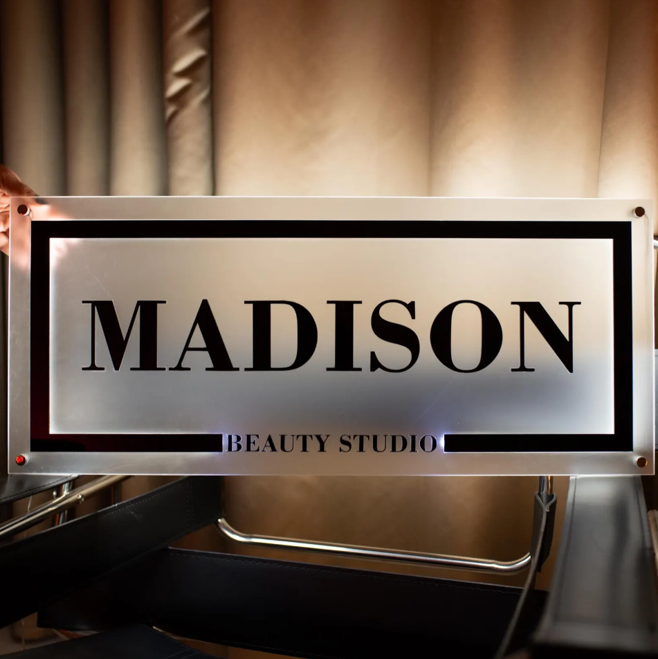 Custom Backlit Sign | Acrylic Sign| Plexiglass Signs | Panel Sign For Business Decor
