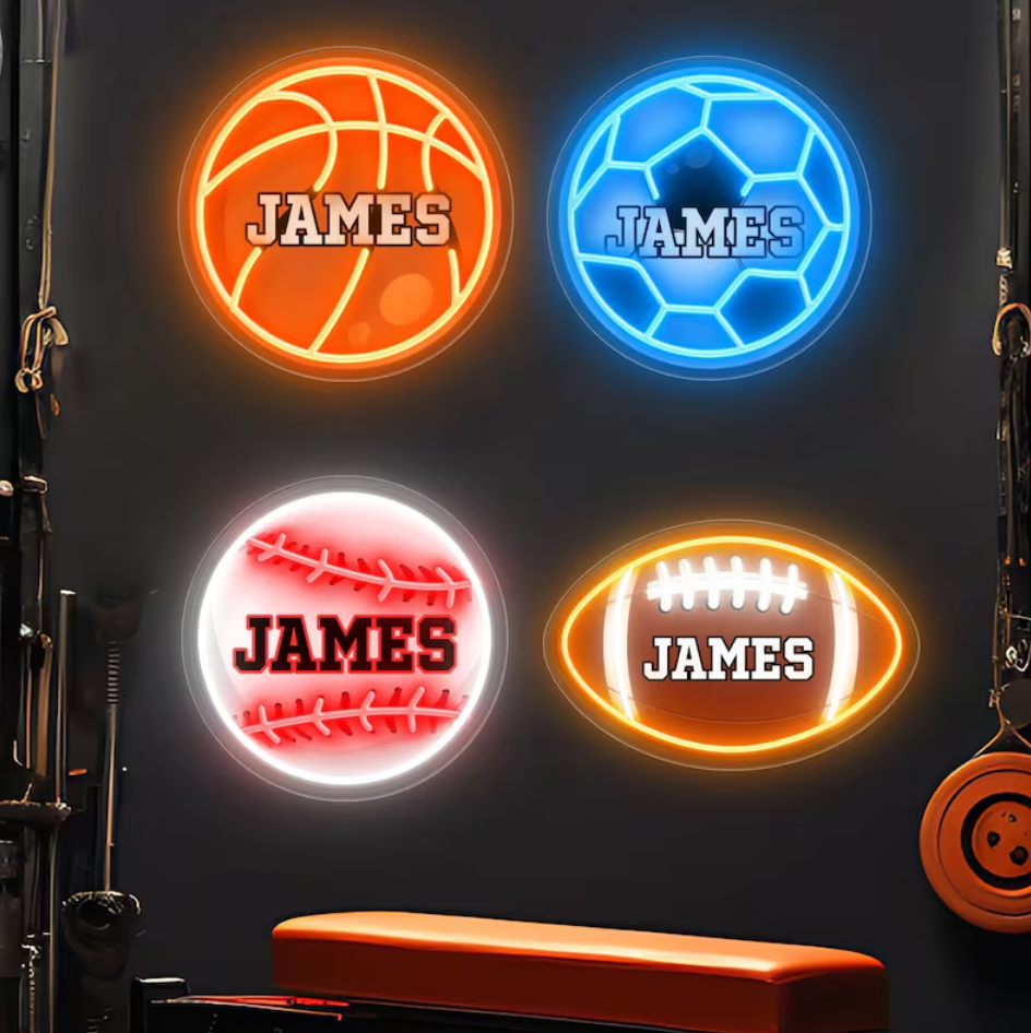 Custom Ball Neon Basketball Soccer Rugby Football