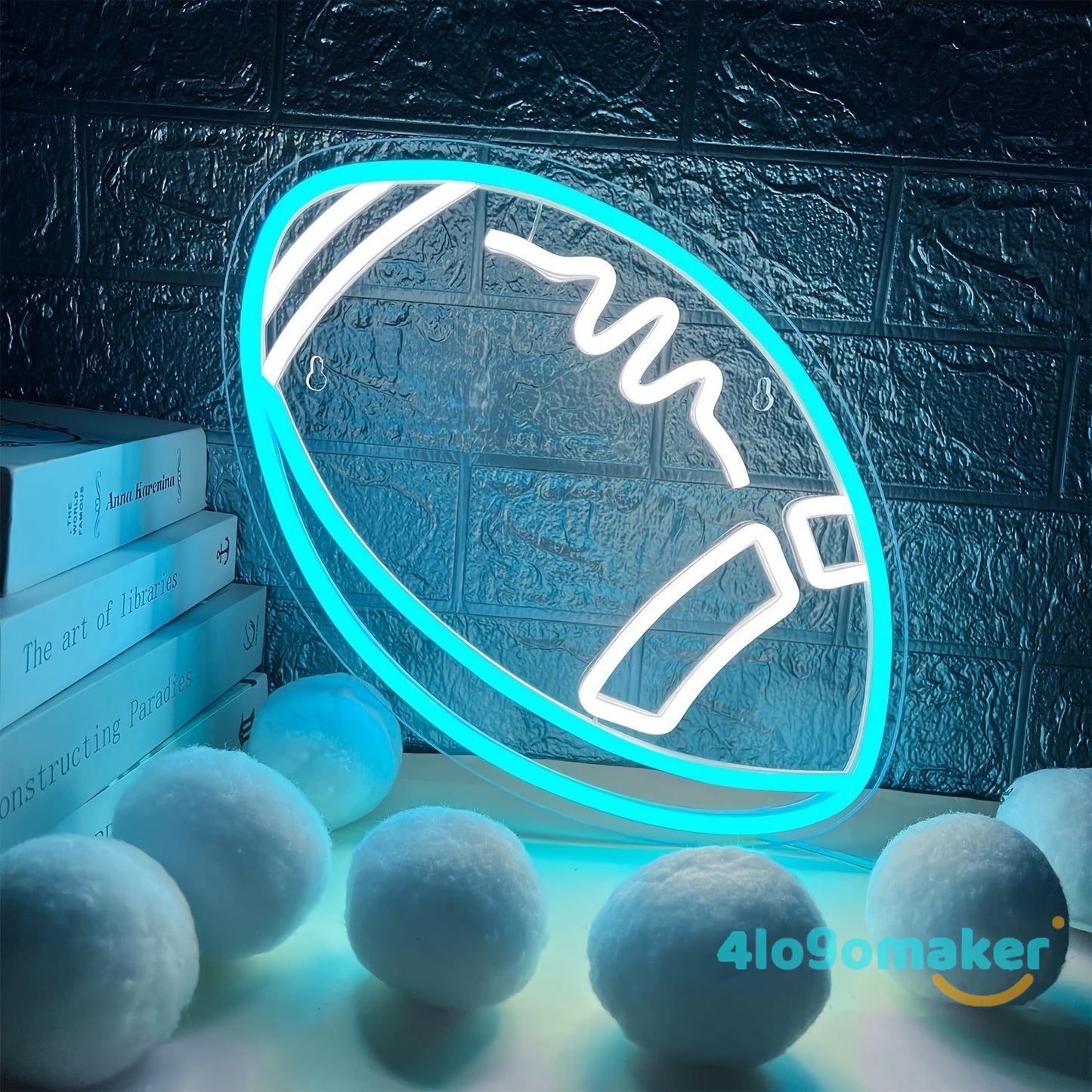 Custom Ball Neon Basketball Soccer Rugby Football