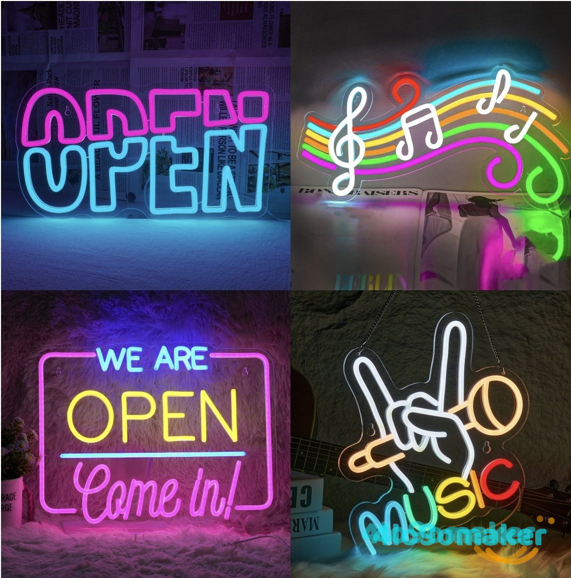 Custom Open Neon Sign