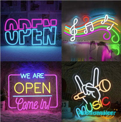 Custom Open Neon Sign