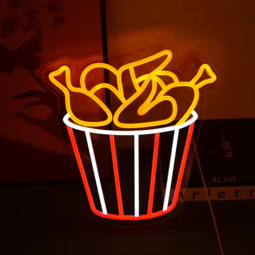 Fast Food LED Neon Sign Light