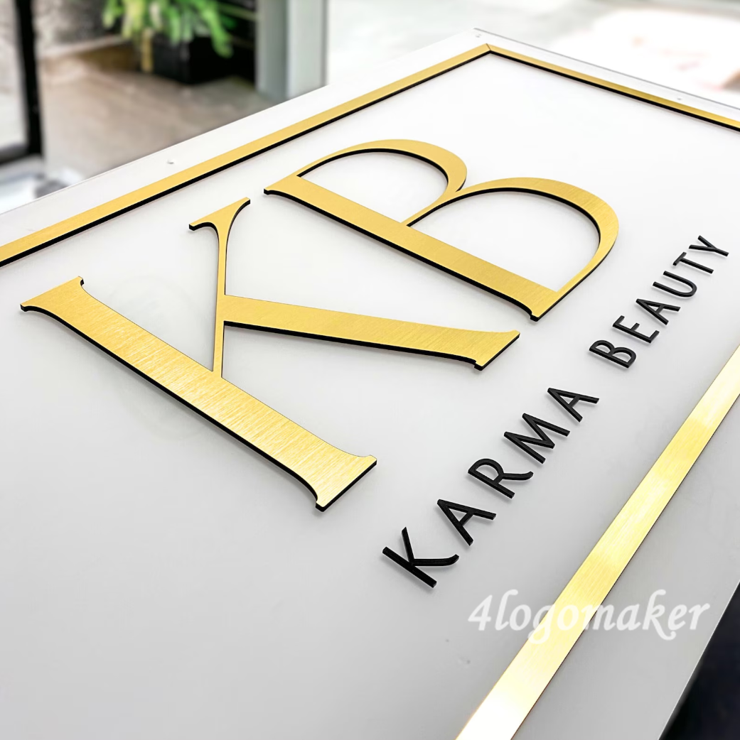 Acrylic Sign |Custom Backlit Sign | Acrylic Letter|Custom Backlit Acrylic Sign|Led Letter Sign|Wall Logo Sign|SPA Studio Sign|Business Sign