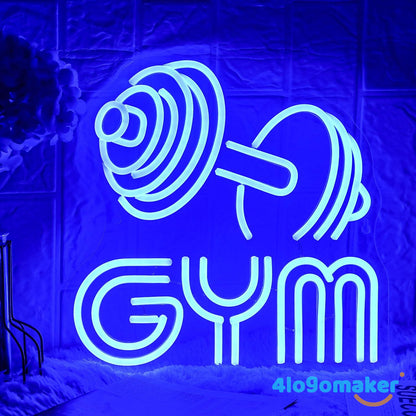 Custom Gym Sport Fitness Boxing Neon