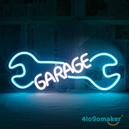 Custom Garage Man Cave Neon Sign