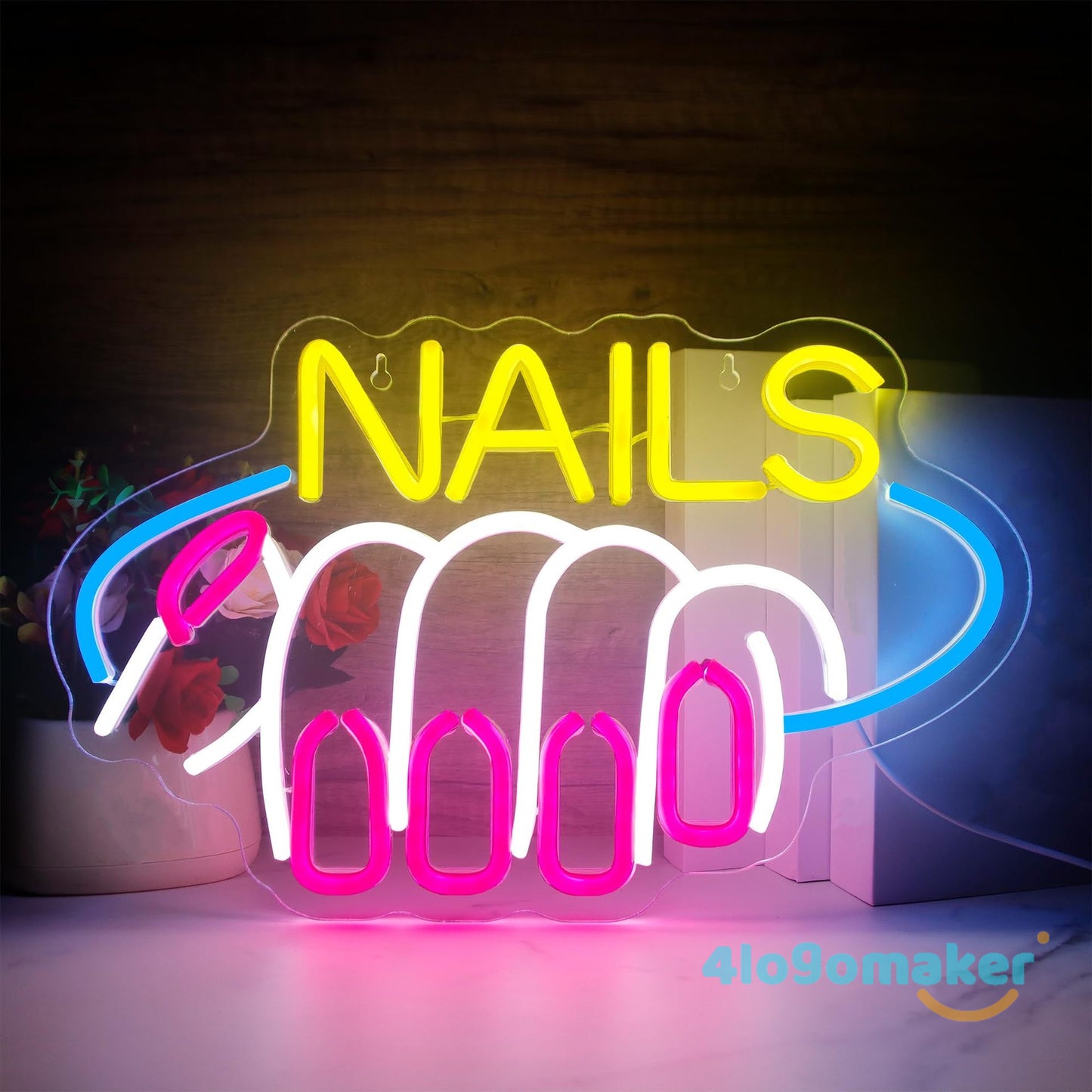 Nail, Lash & Brow Custom Neon Signs