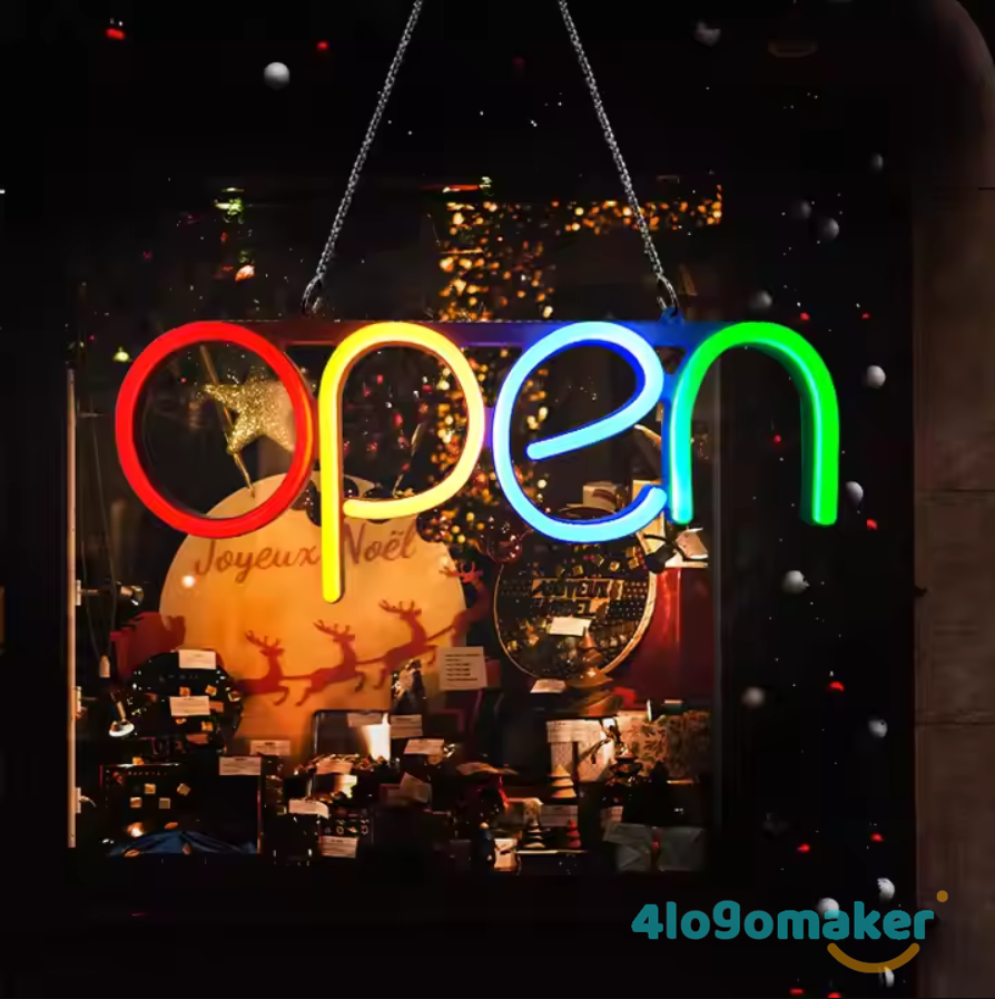 Custom Open Neon Sign