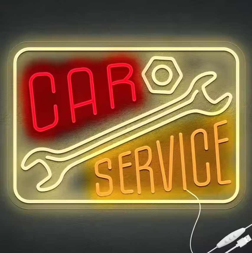 Custom Garage Man Cave Neon Sign