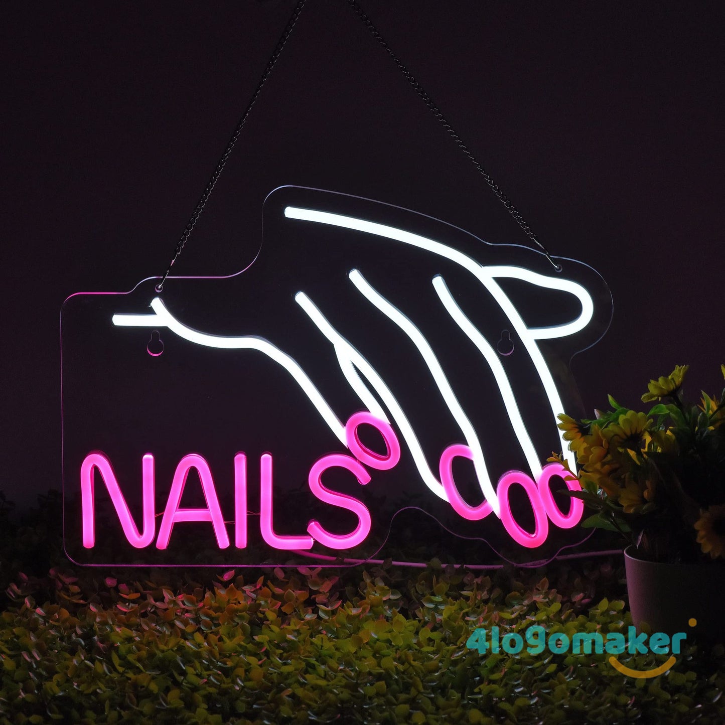 Nail, Lash & Brow Custom Neon Signs