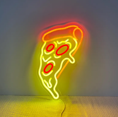 Pizza Food LED Neon Sign Burger Neon Light